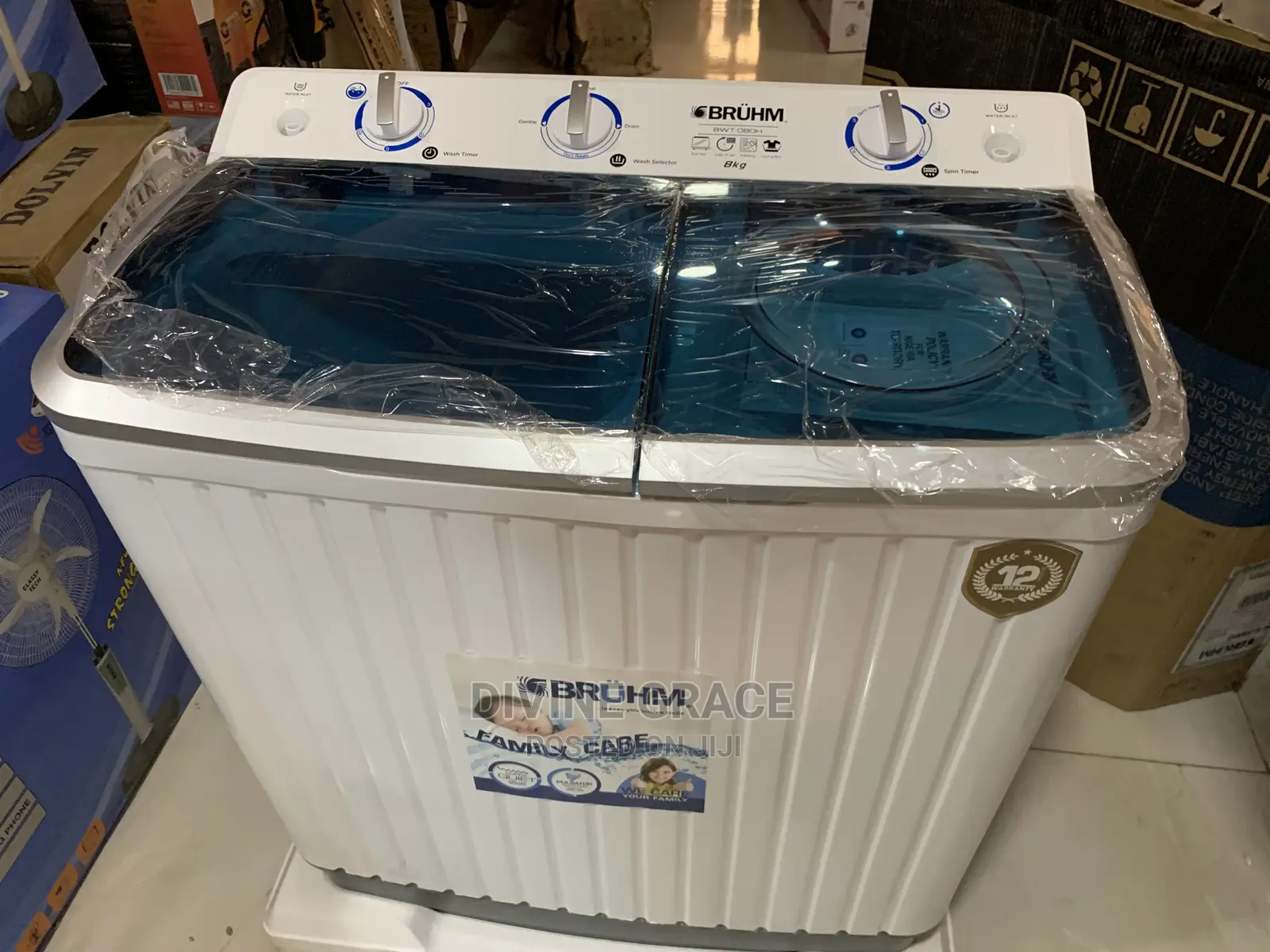 Bruhm BWT-080h 8kg Washing Machine