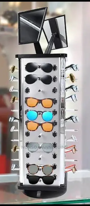45 Eye Glasses Display Stand With Two Mirrors