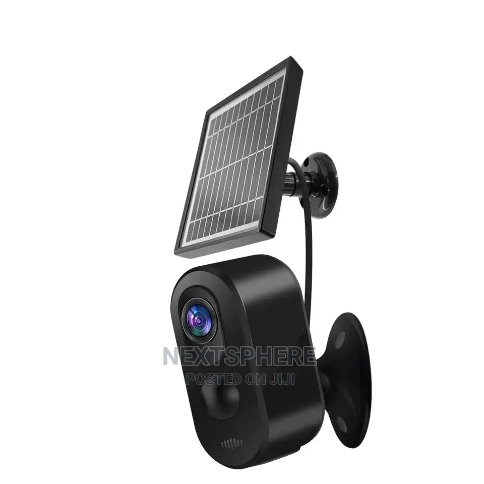 Wireless Security Camera With Solar Panel With Batteries