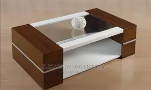 Center Table With Glass Top
