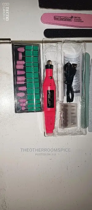 USB Electric Nail Drill Manicure Acrylic Polygel Trimmer