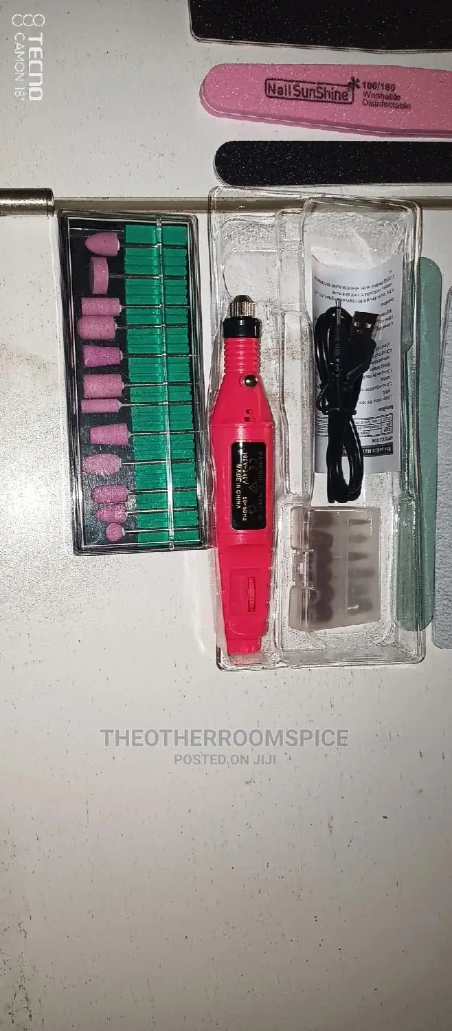 USB Electric Nail Drill Manicure Acrylic Polygel Trimmer
