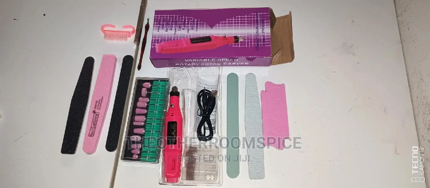 USB Electric Nail Drill Manicure Acrylic Polygel Trimmer