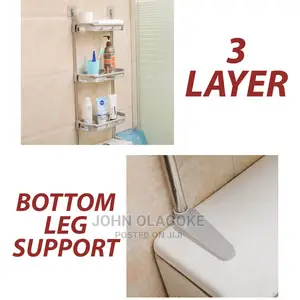 3 Layer Multilayer Bathroom/Kitchen Storage Shelf Rack