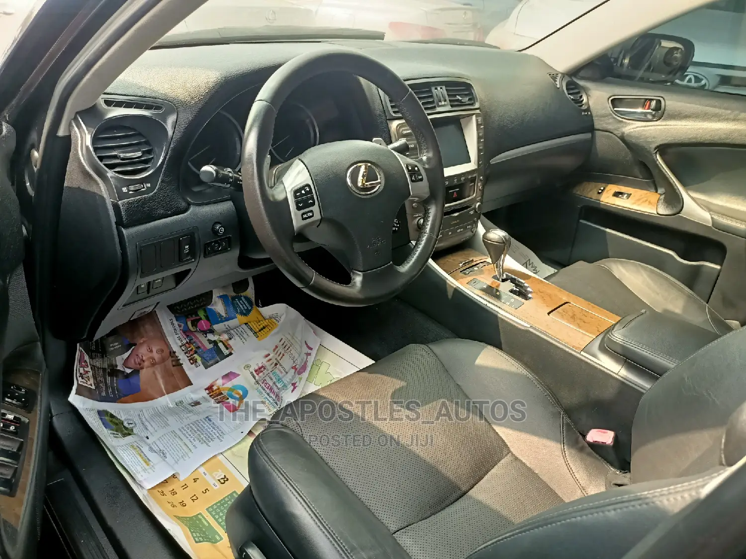 Lexus IS 250 AWD Automatic 2012 Black