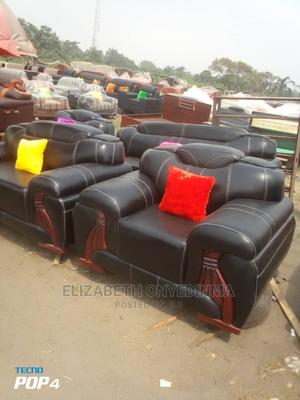 Quality 7 Seater Living Room Leather Sofa Chair. in Isolo - Furniture ...