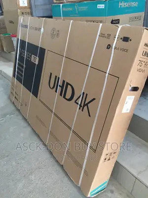 Hisense 75inche 2023 Model Uhd Satellite Smart Television