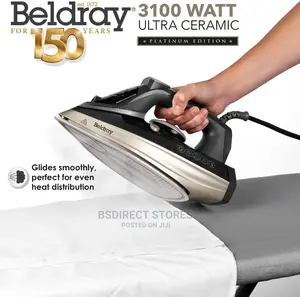 Beldray Iron Ceramic Dual Soleplate Technology Steam 3100W