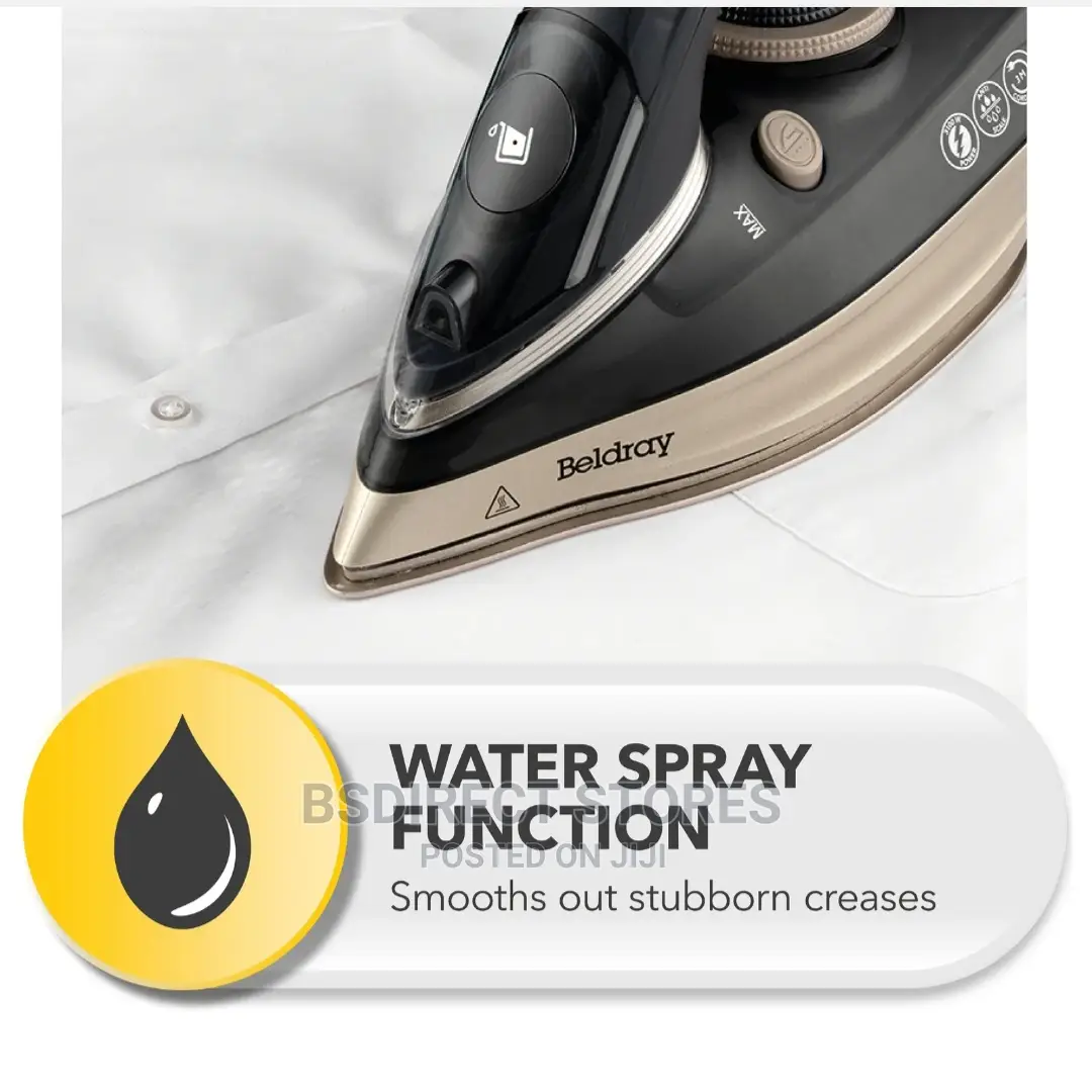 Beldray Iron Ceramic Dual Soleplate Technology Steam 3100W
