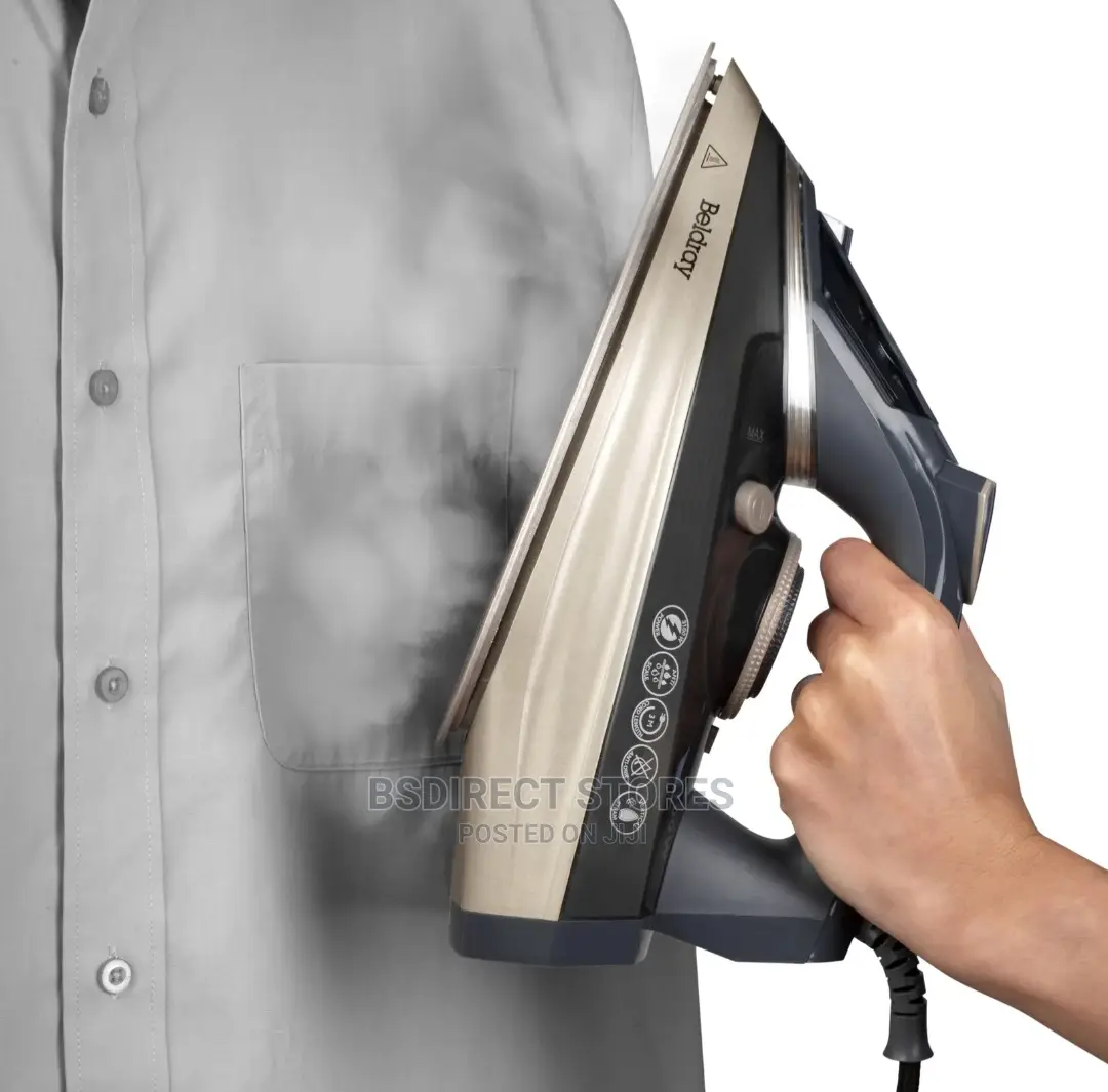 Beldray Iron Ceramic Dual Soleplate Technology Steam 3100W