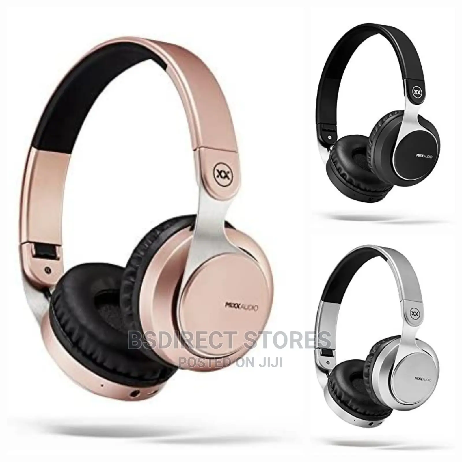 Mixx JX 1 Bluetooth Wireless Stereo Foldable Headphones