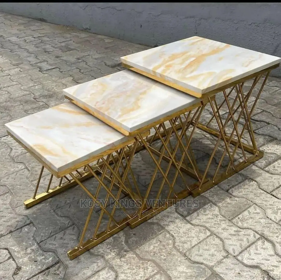 Luxurious Extendable Set of Stools