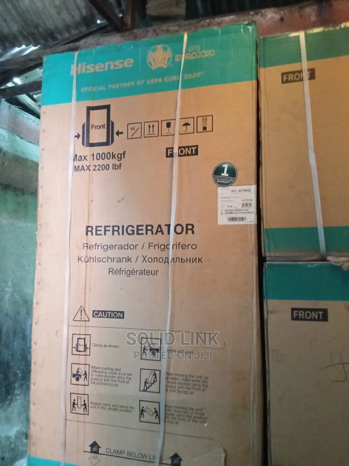 Hisense Side by Side 516L