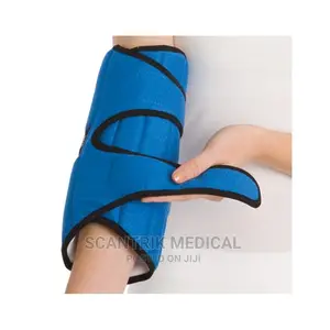 Elbow Brace Black a for Men and Women Adjustable Breathable