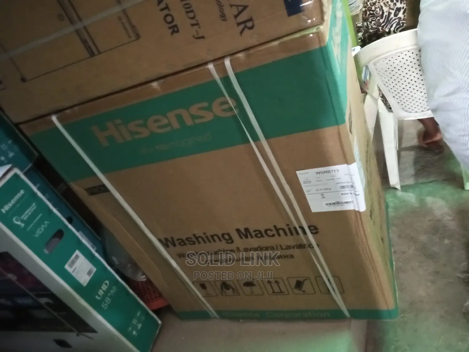 Hisense Automatic Washing Machine Top Load 8kg
