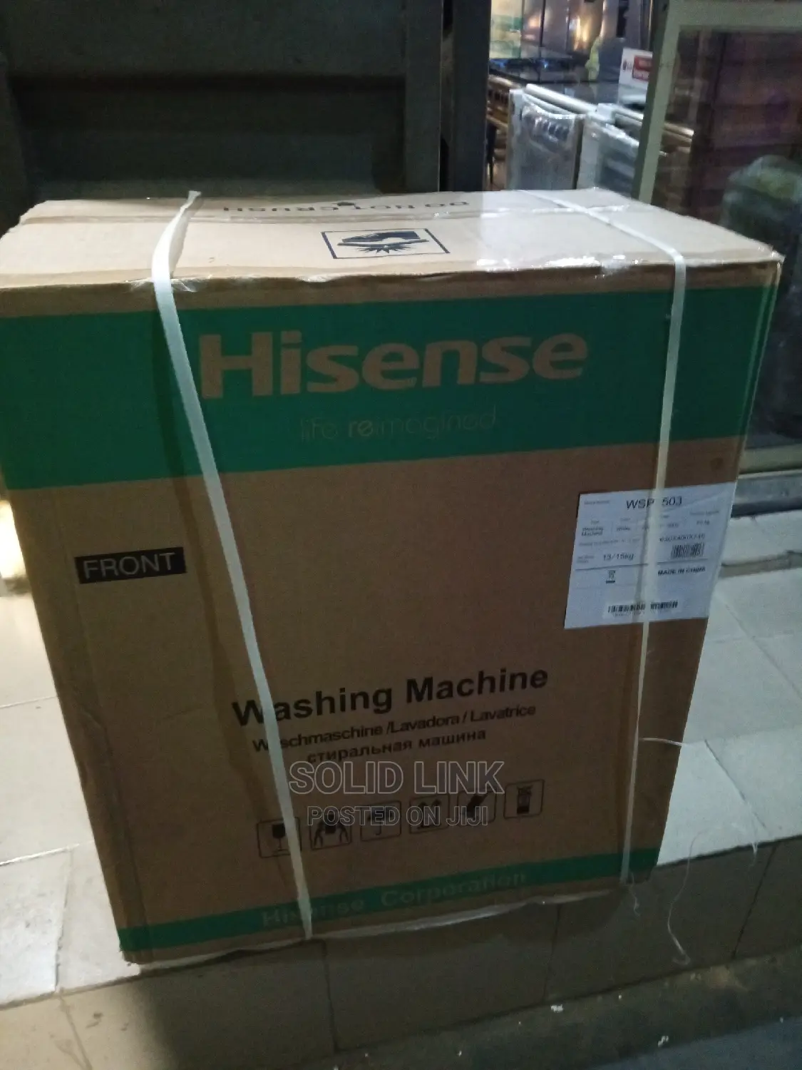 Hisense Washing Machine 5kg Top Load
