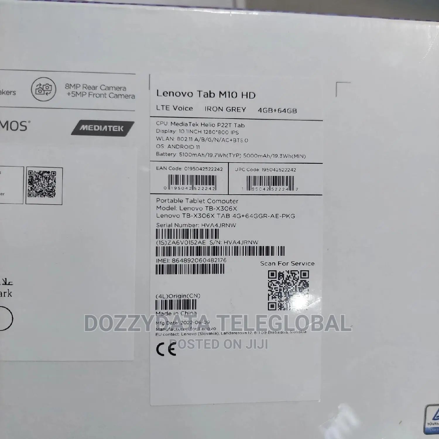New Lenovo Tab M10 64 GB