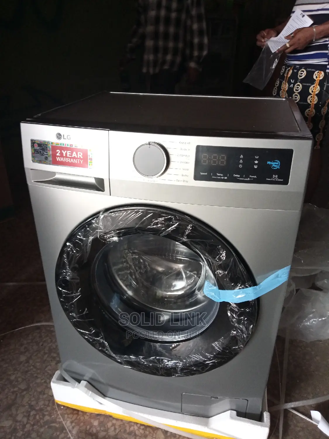 LG Washing Machine 8kg Front Loader