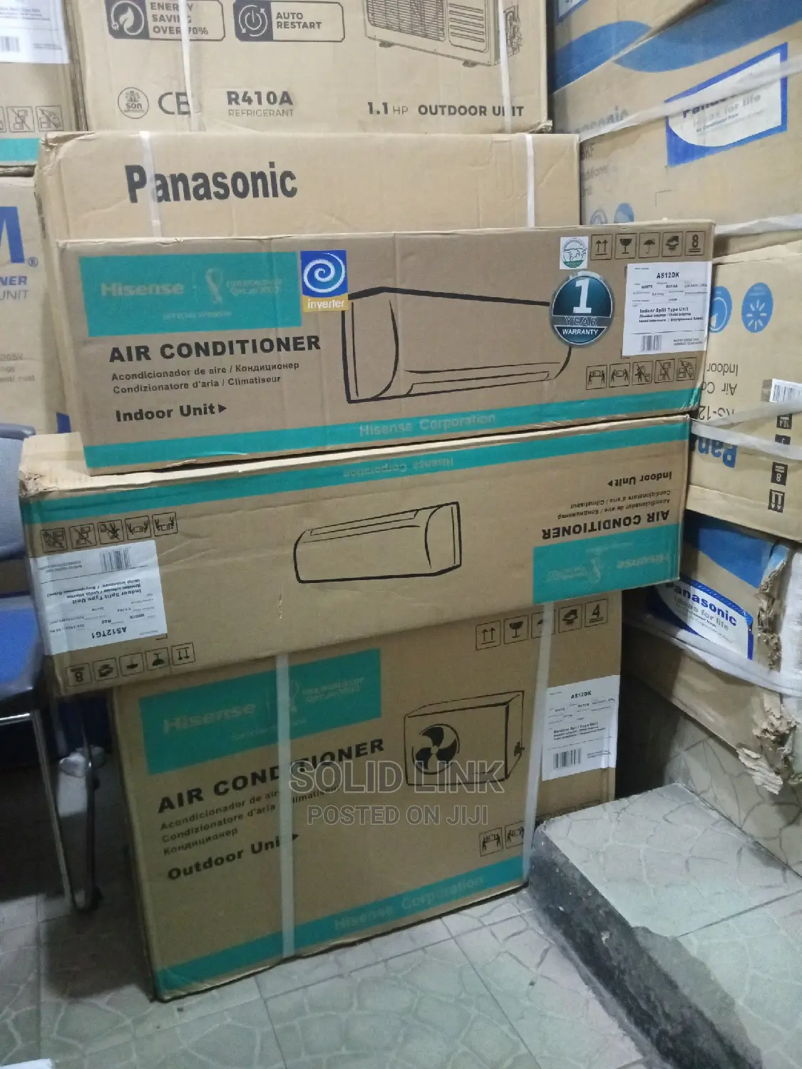 Hisense 1.5hp Split Type Odinary 100%Cooper