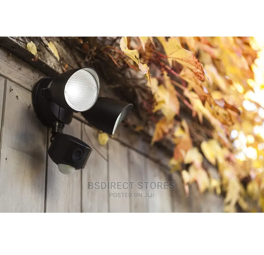 Lutec LED Security PIR Sensor Floodlight And HD Wifi Camera