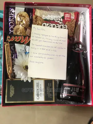 Apology Gift Box With Note