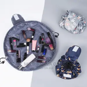 Mini Quick-pull Drawstring Accessories Makeup Travel Pouch