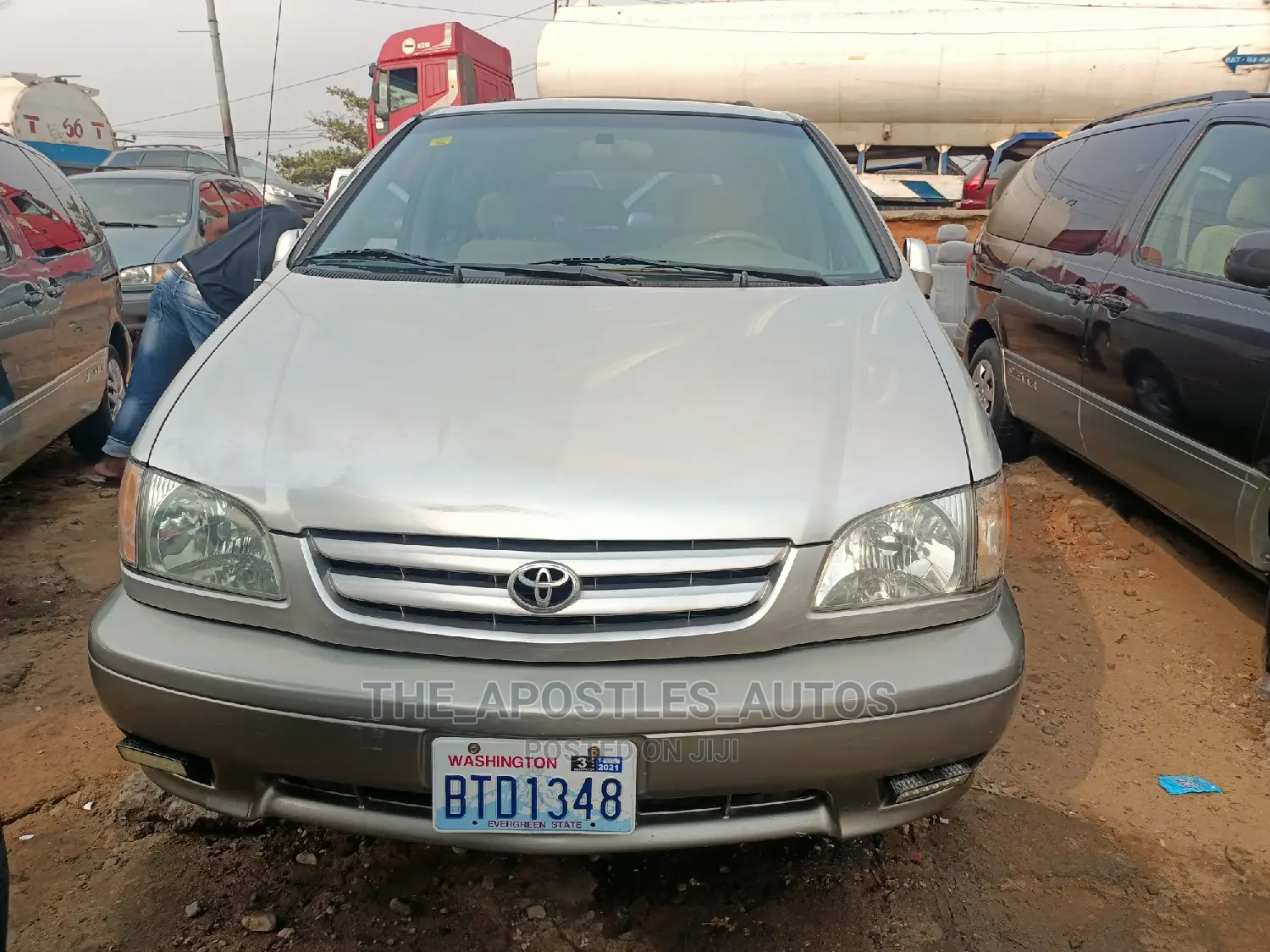 Toyota Sienna CE 2001 Silver