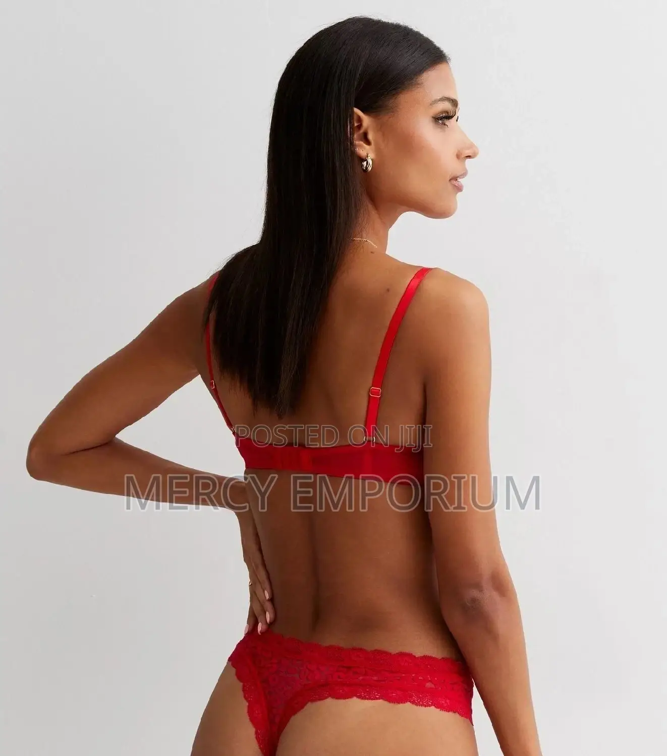 Red Padded Push Up Bra. Red Bra Size 36C,