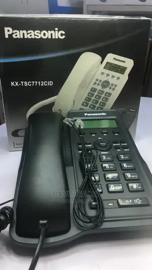 Panasonic Line Business Ip Desk Phone Black