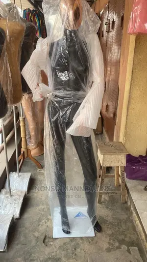 Size 8 Body Black and Rose Gold Femals Faceless Mannequin