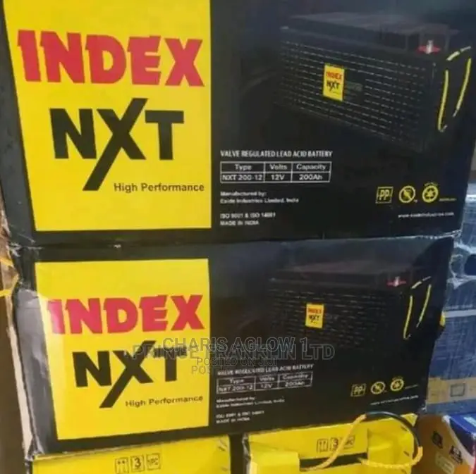 200AH Index Drycell Battery