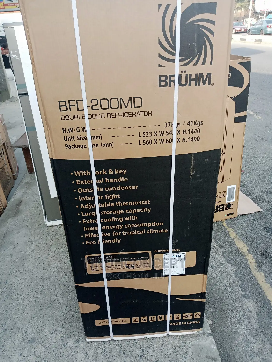 Bruhm Refrigerator 200 Litres