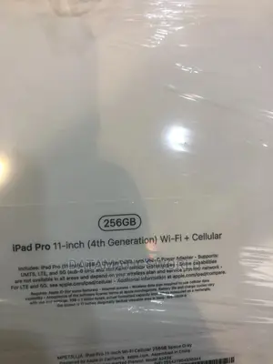 New Apple iPad Pro 11 (2021) 256 GB Gray