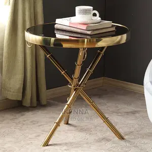Gold Side Stool