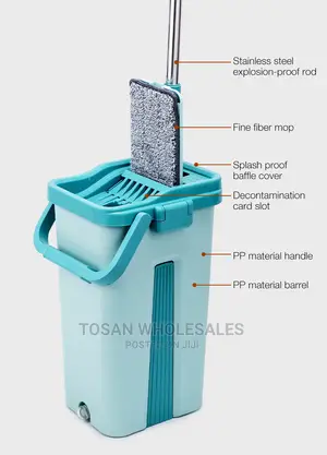 Self-Cleaning Microfiber Mop
