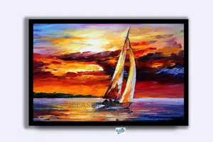HD Framed Abstract Picture Painting Wall Art