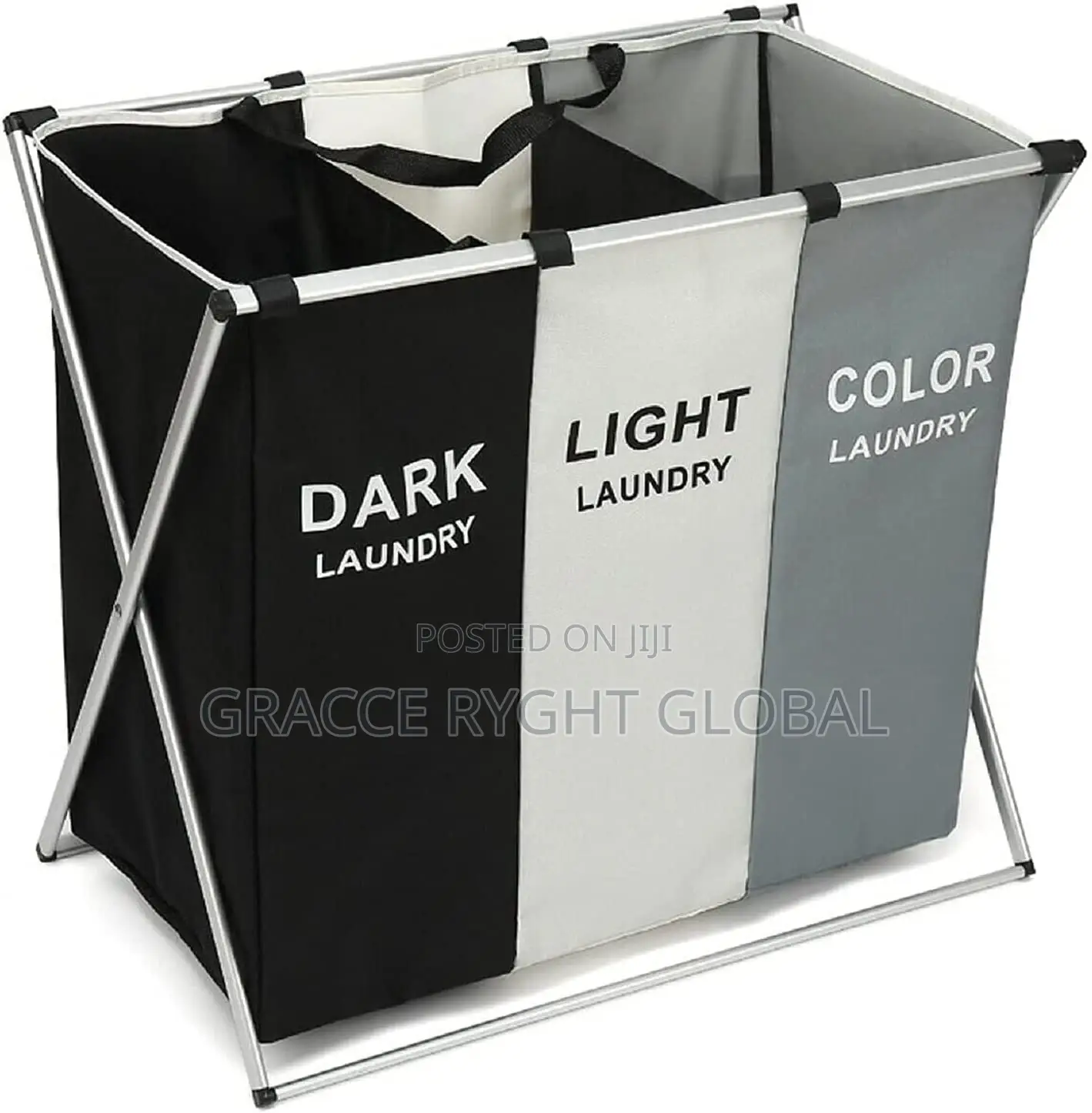 3 Compartment Laundry Bag