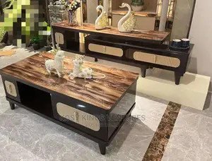 Luxurious Set of Tv Stand With Centre Table