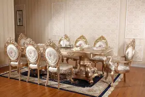 Turkish Gold Eight Seater Dinning Set