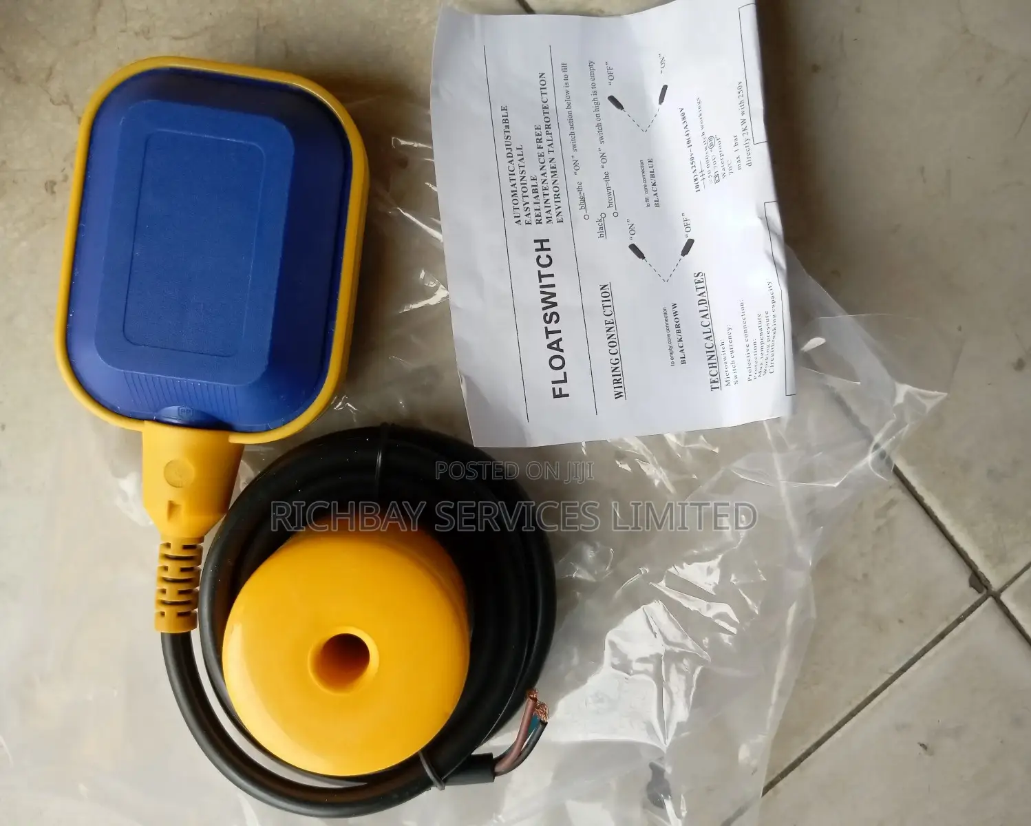 Float Switch Water Level Controllerl Sensor