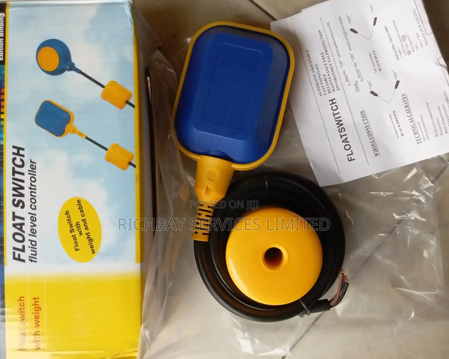 Float Switch Water Level Controllerl Sensor
