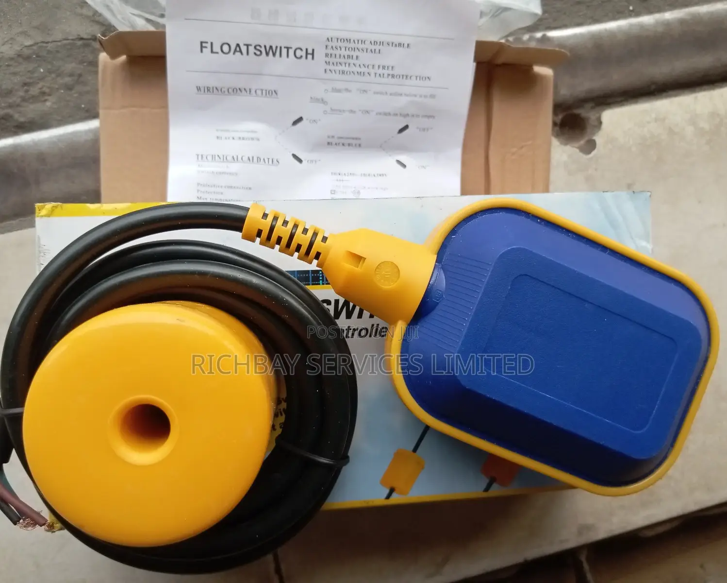 Float Switch Water Level Controllerl Sensor
