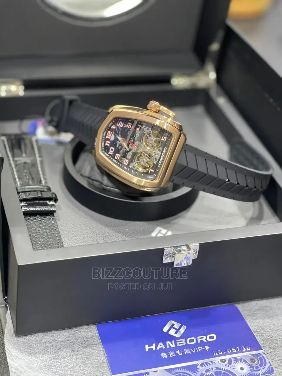 Original HANBORO Rubber Strap Watch Available in Store