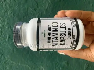 Premium Vitamin D3 Capsules - Daily Vitamin Supplement