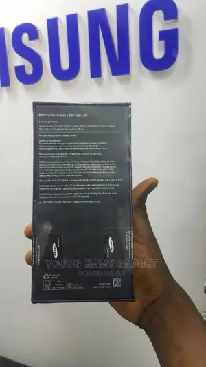 New Samsung Galaxy S20 Ultra 5G 128 GB Black