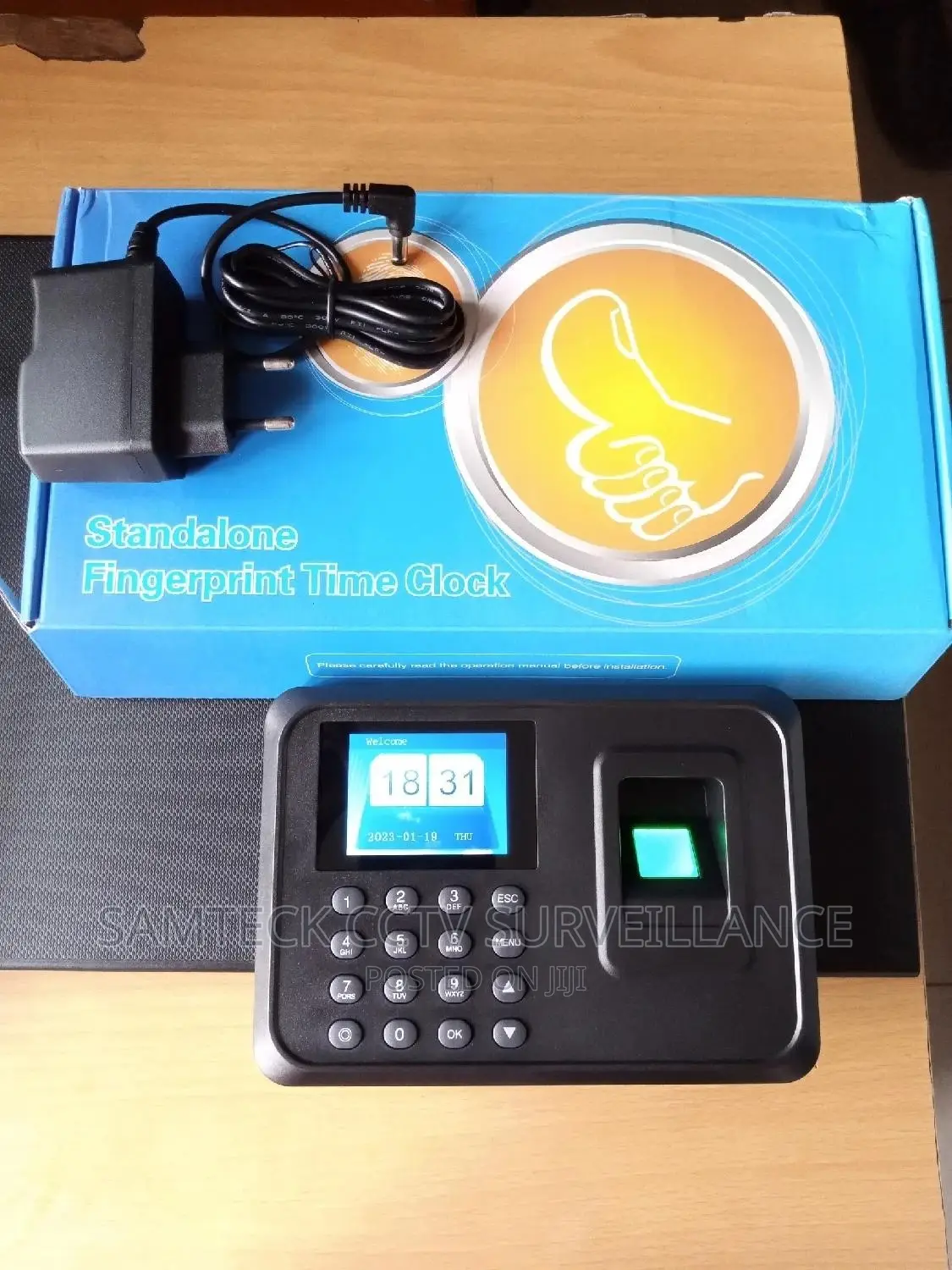 Standalone Finger Print Clock