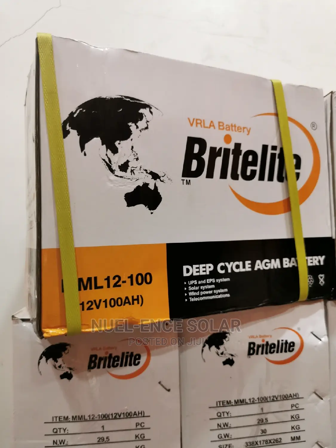 12v 100ah Britelite Battery