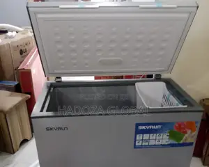 Skyrun Chest Freezer BD 200 Siver Color