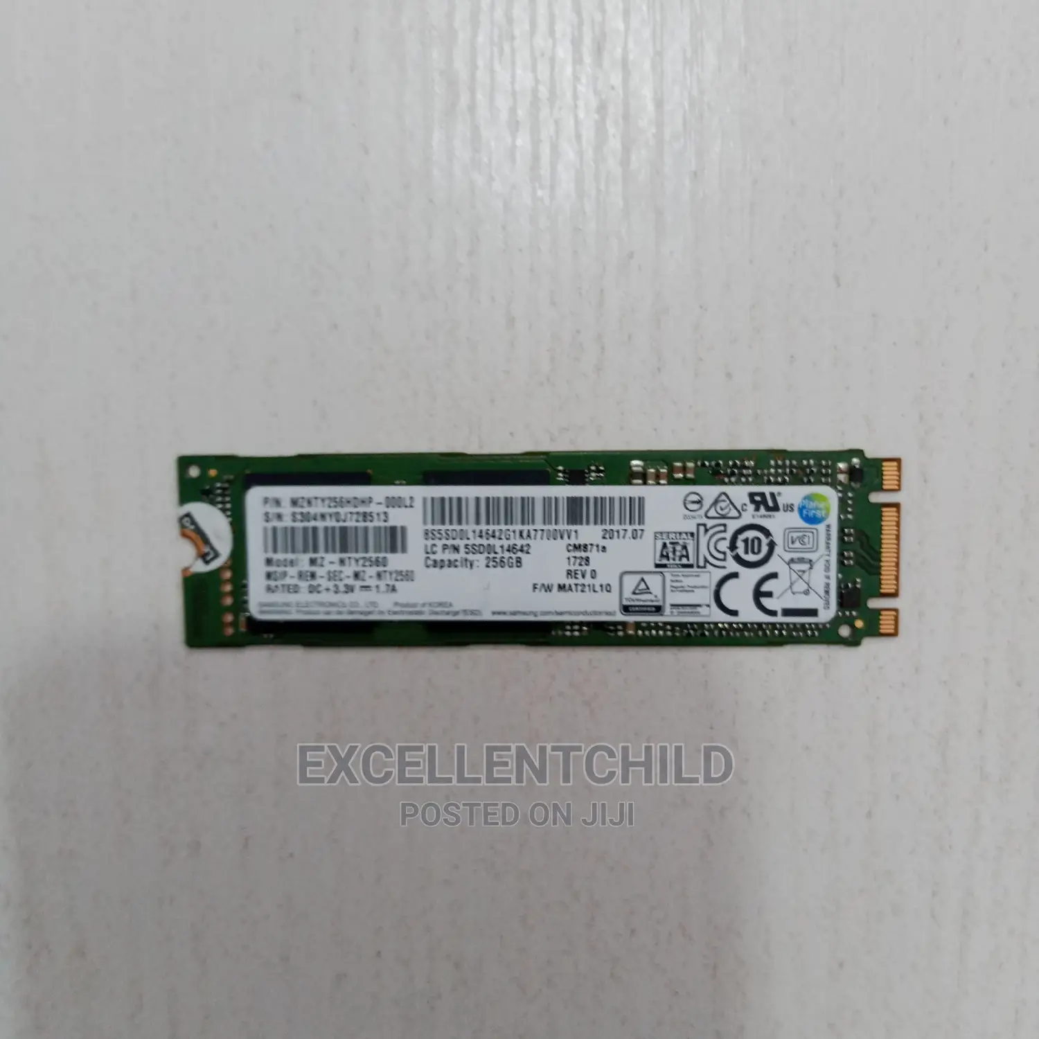 Laptop Storage (256gb SSD M.2 2280 Laptop)
