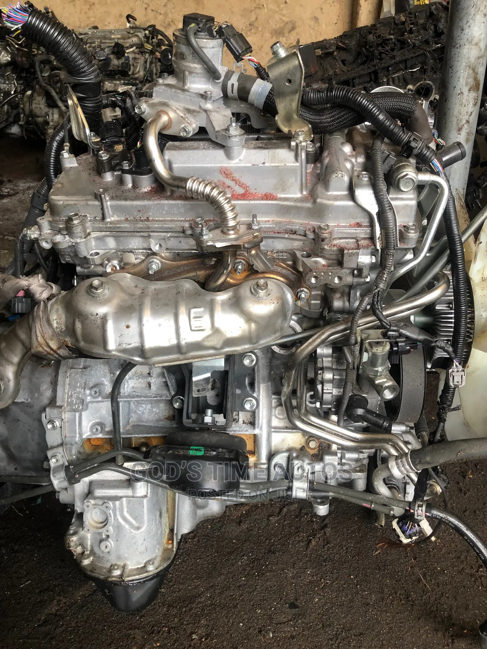 Toyota Prado Engine 1GR Downfilter V6